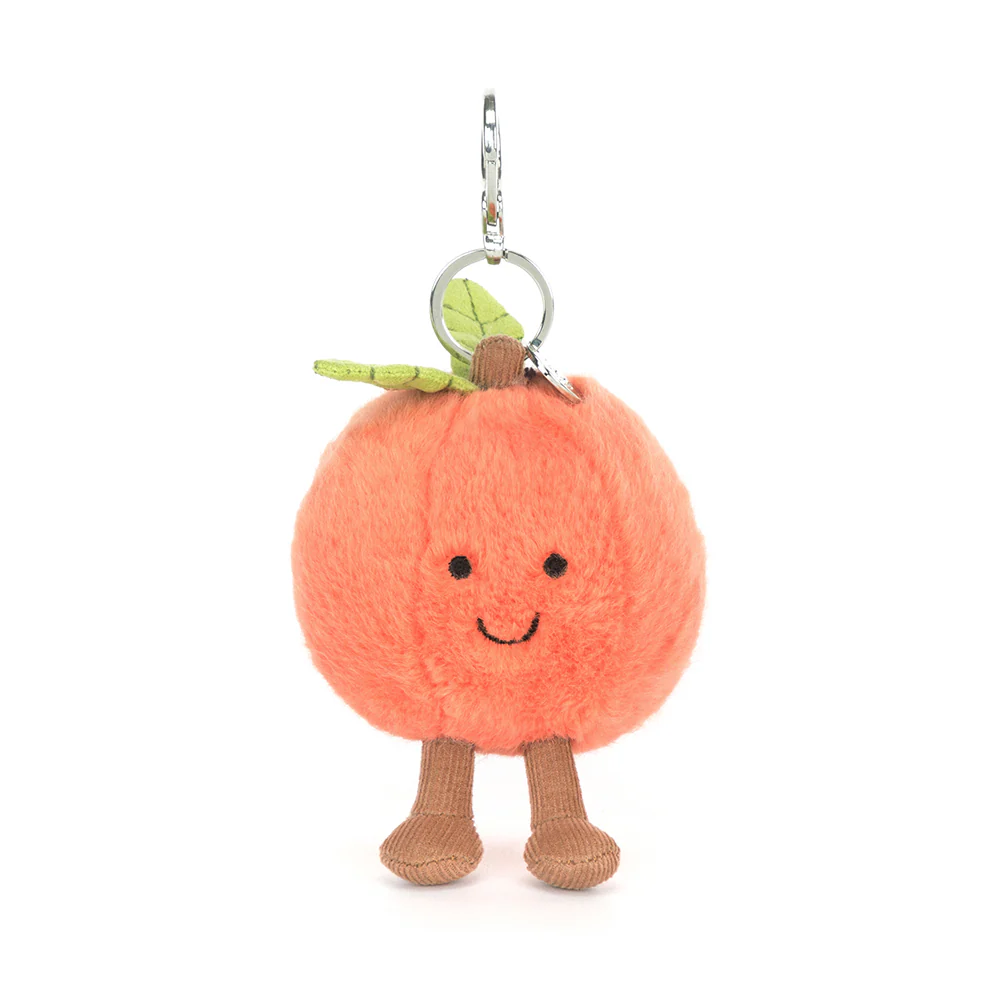 Amuseables Peach Bag Charm - Image 4