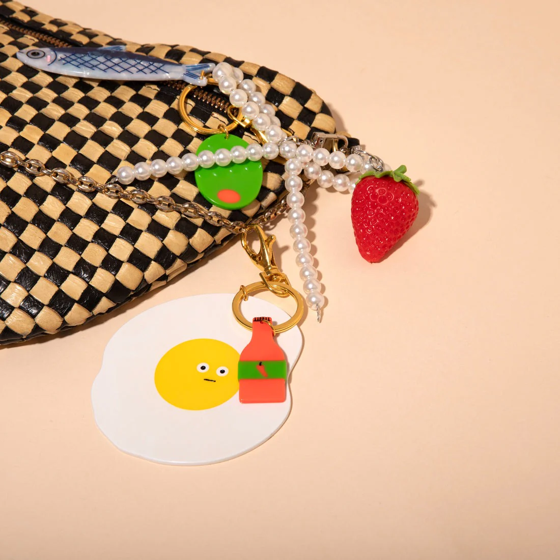 Spicy Egg Bag Charm - Image 2