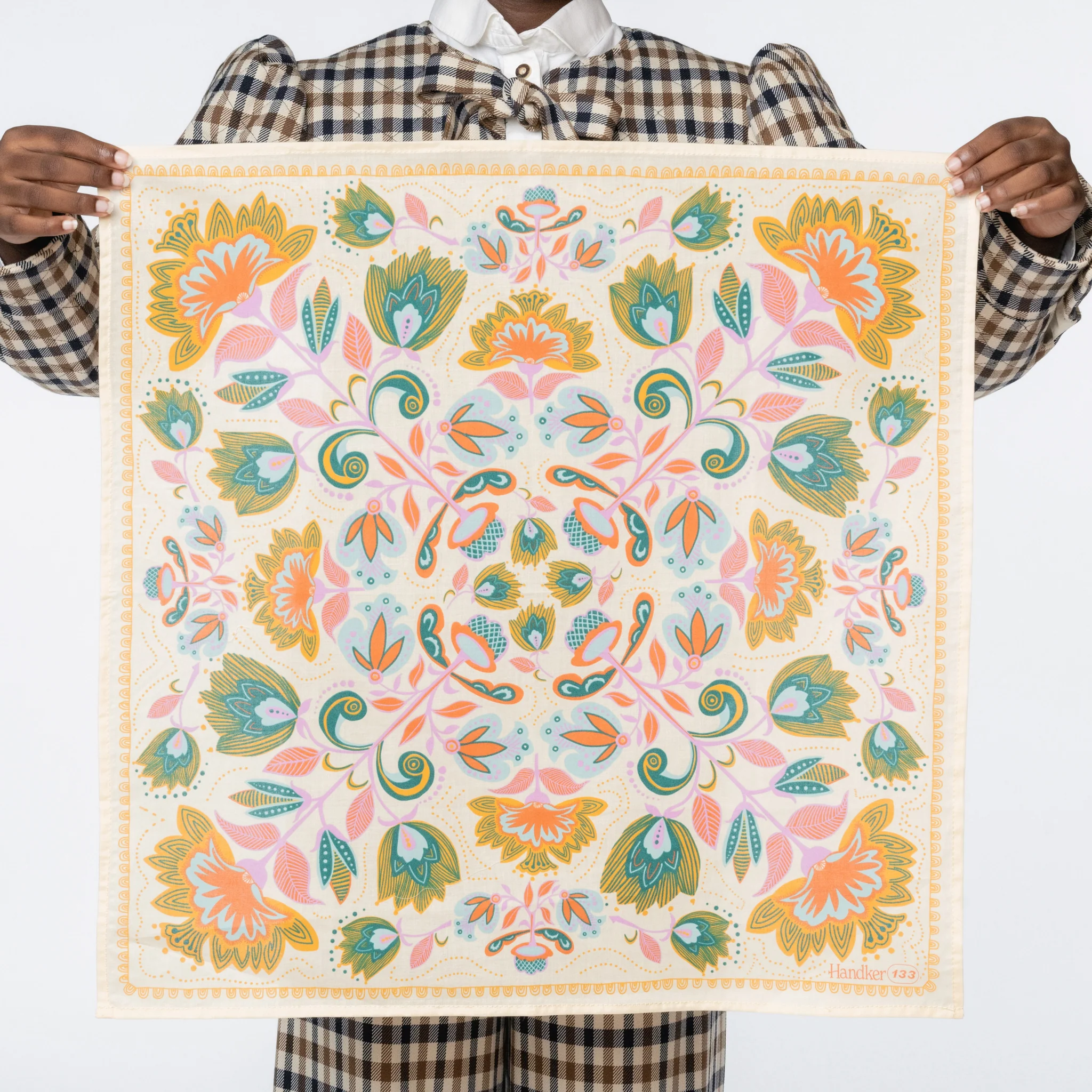 Ingrid Cream Bandana - Image 2