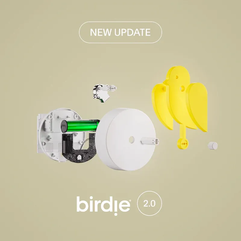 Birdie® 2.0 Air Quality CO2 Sensor: Wood - Image 5