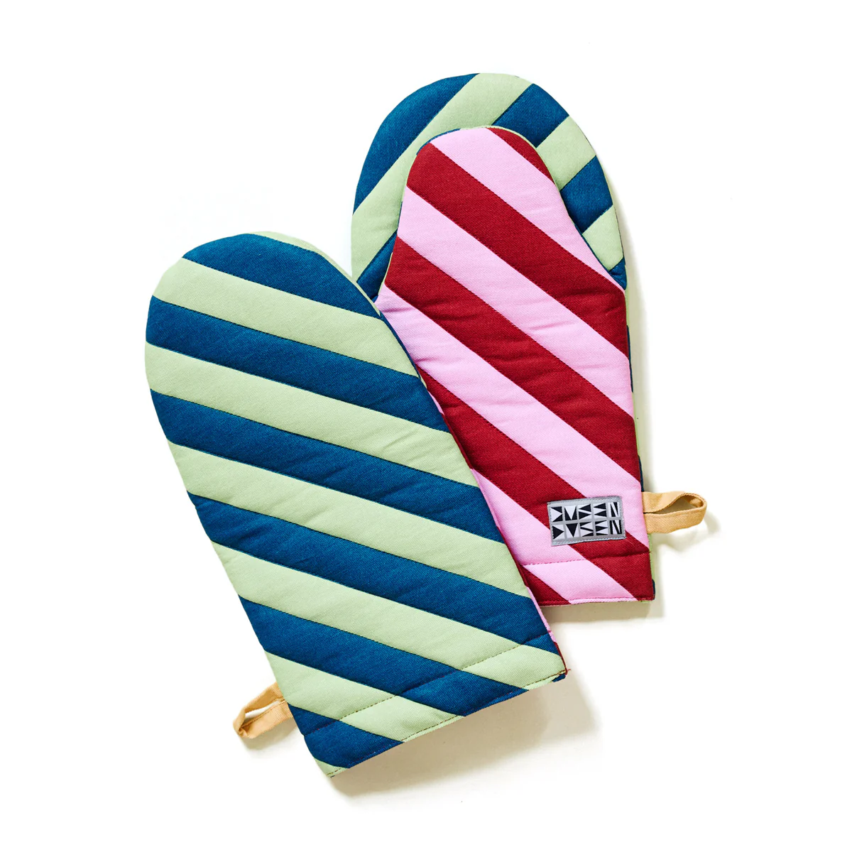 Brioche Striped Oven Mitt - Image 3