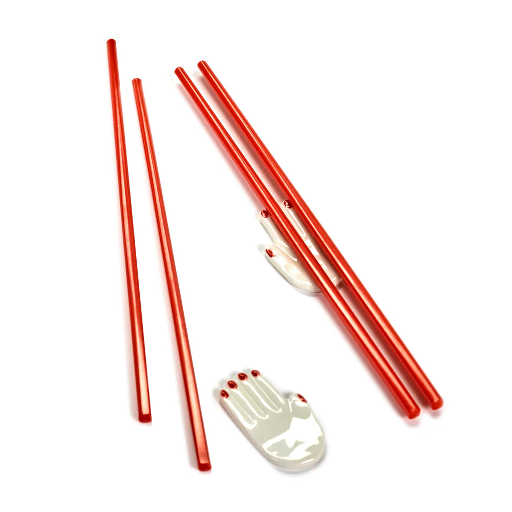 Nomade Chopsticks + Holder Set of 2