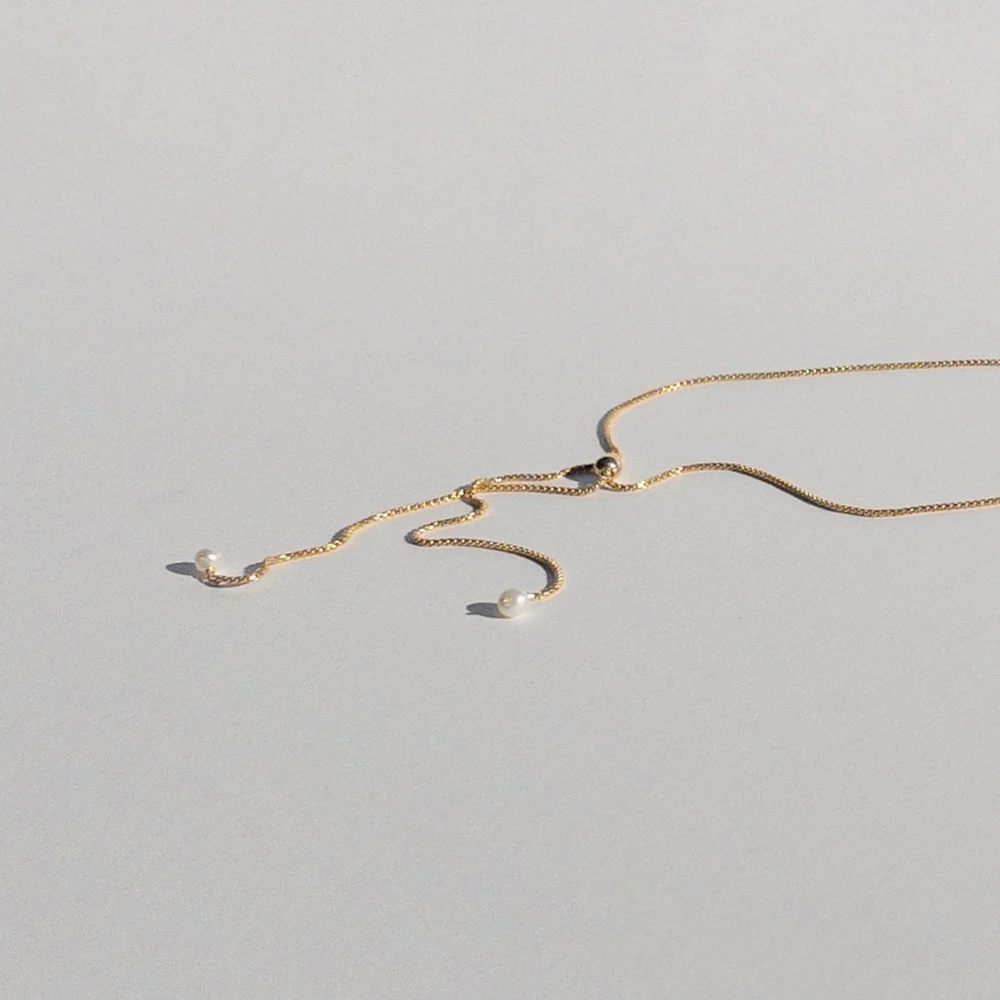 Coral Chain Necklace - Image 3