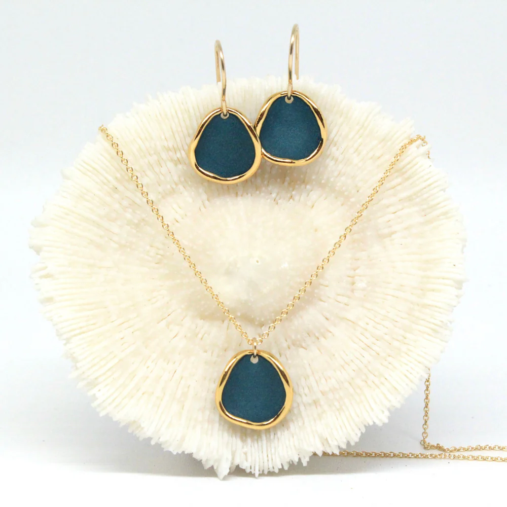 Coral Reef Necklace: Teal - Image 2