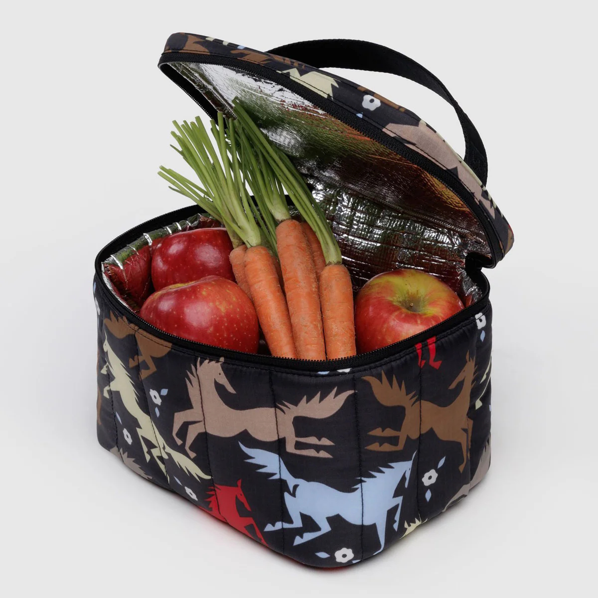 Puffy Lunch Bag: Horse Cut Outs - Image 2