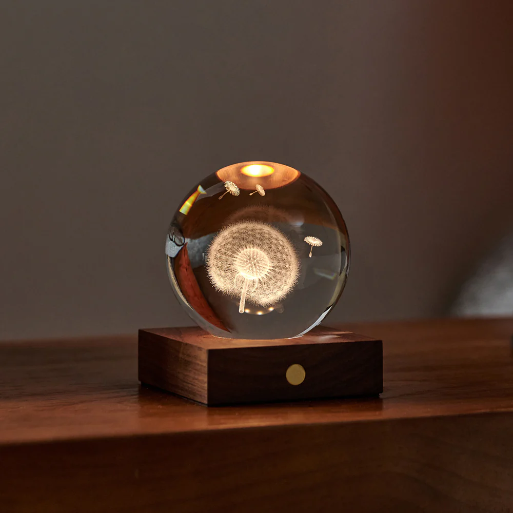 Dandelion Amber Crystal Light - Image 3