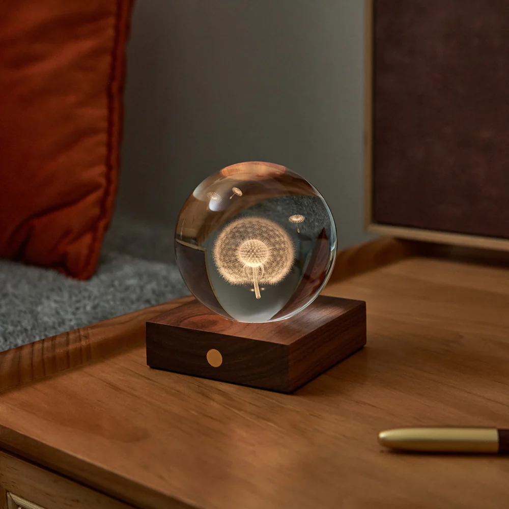 Dandelion Amber Crystal Light - Image 4