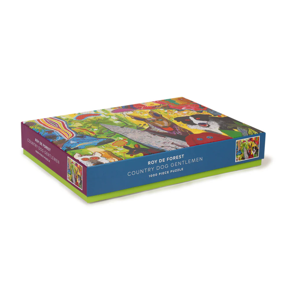 De Forest Country Dog Gentlemen 1000-Piece Jigsaw Puzzle - Image 2