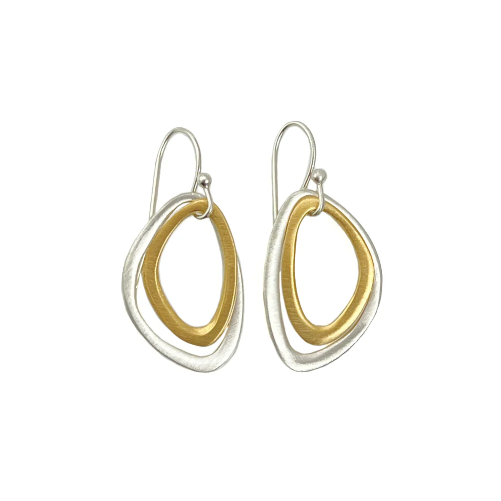 Double Open Petal Earrings