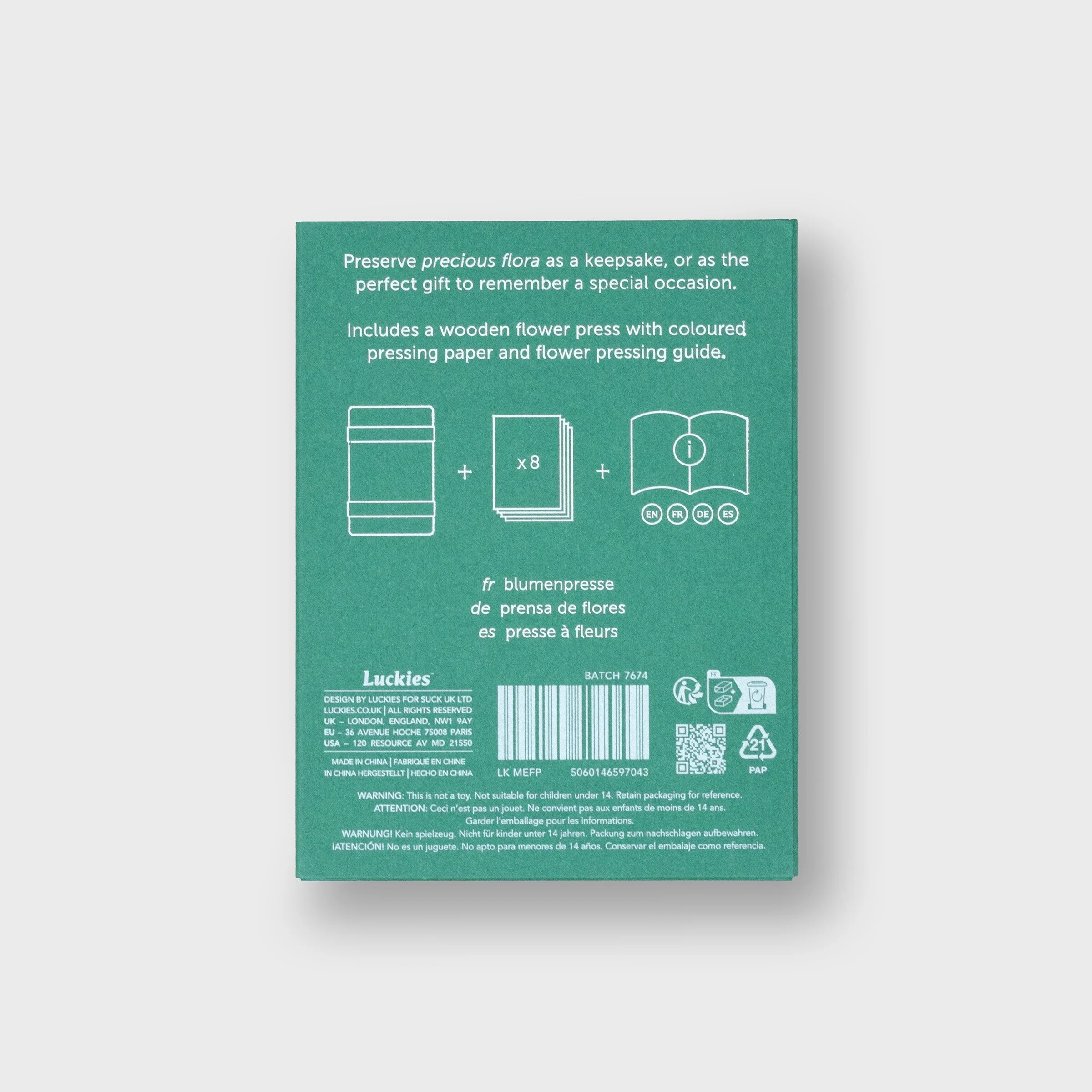 Flower Power: Pocket-Sized Flower Press Kit - Image 6