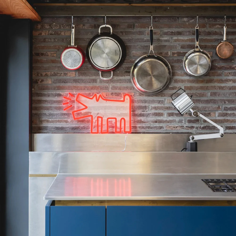 Keith Haring Barking Dog Neon Light - Image 3