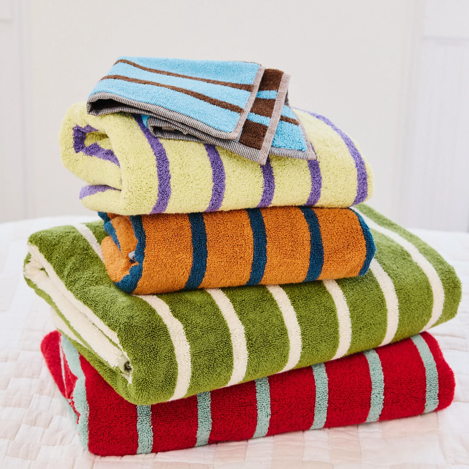 Mallard Striped Bath Towel - Image 4