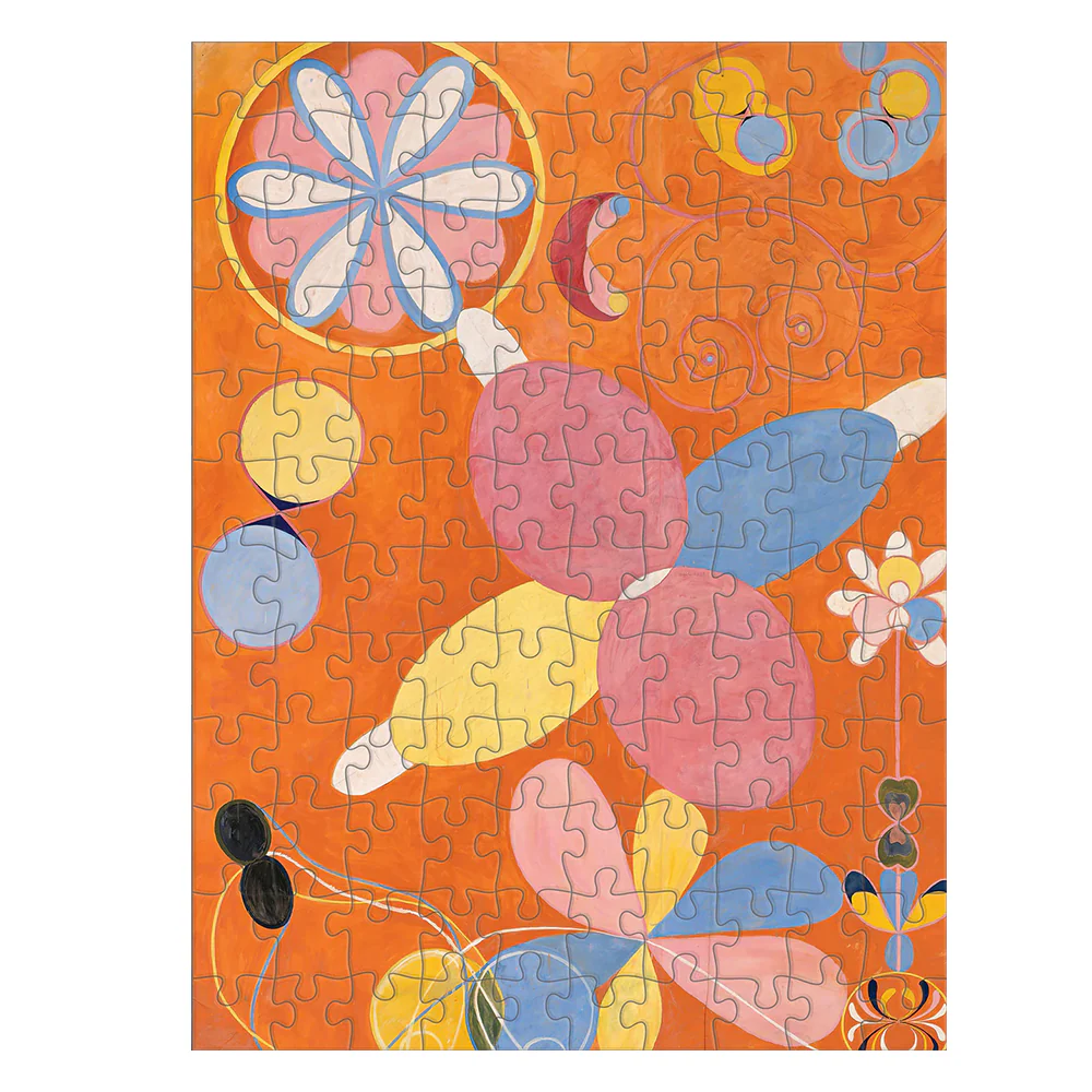 Hilma af Klint 120-Piece Double-Sided Jigsaw Puzzle Set - Image 2