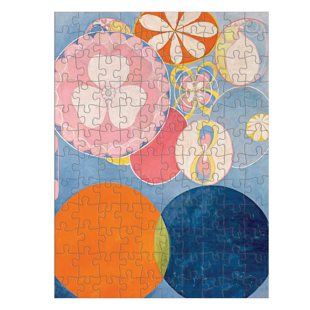 Hilma af Klint 120-Piece Double-Sided Jigsaw Puzzle Set - Image 3