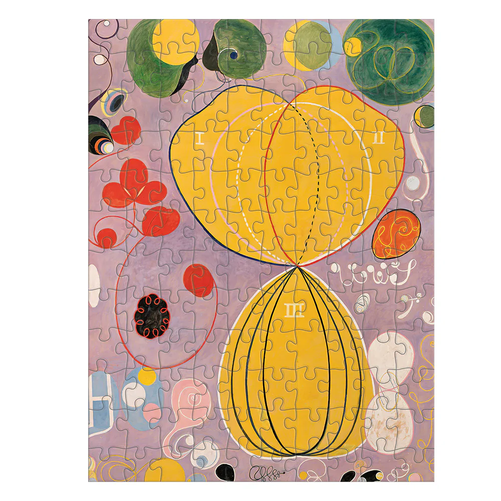 Hilma af Klint 120-Piece Double-Sided Jigsaw Puzzle Set - Image 5