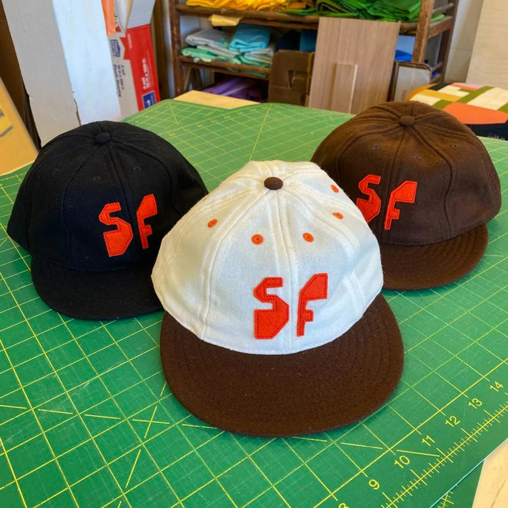 Jeffrey Sincich 8-Panel Wool SF Baseball Cap: White - Image 5