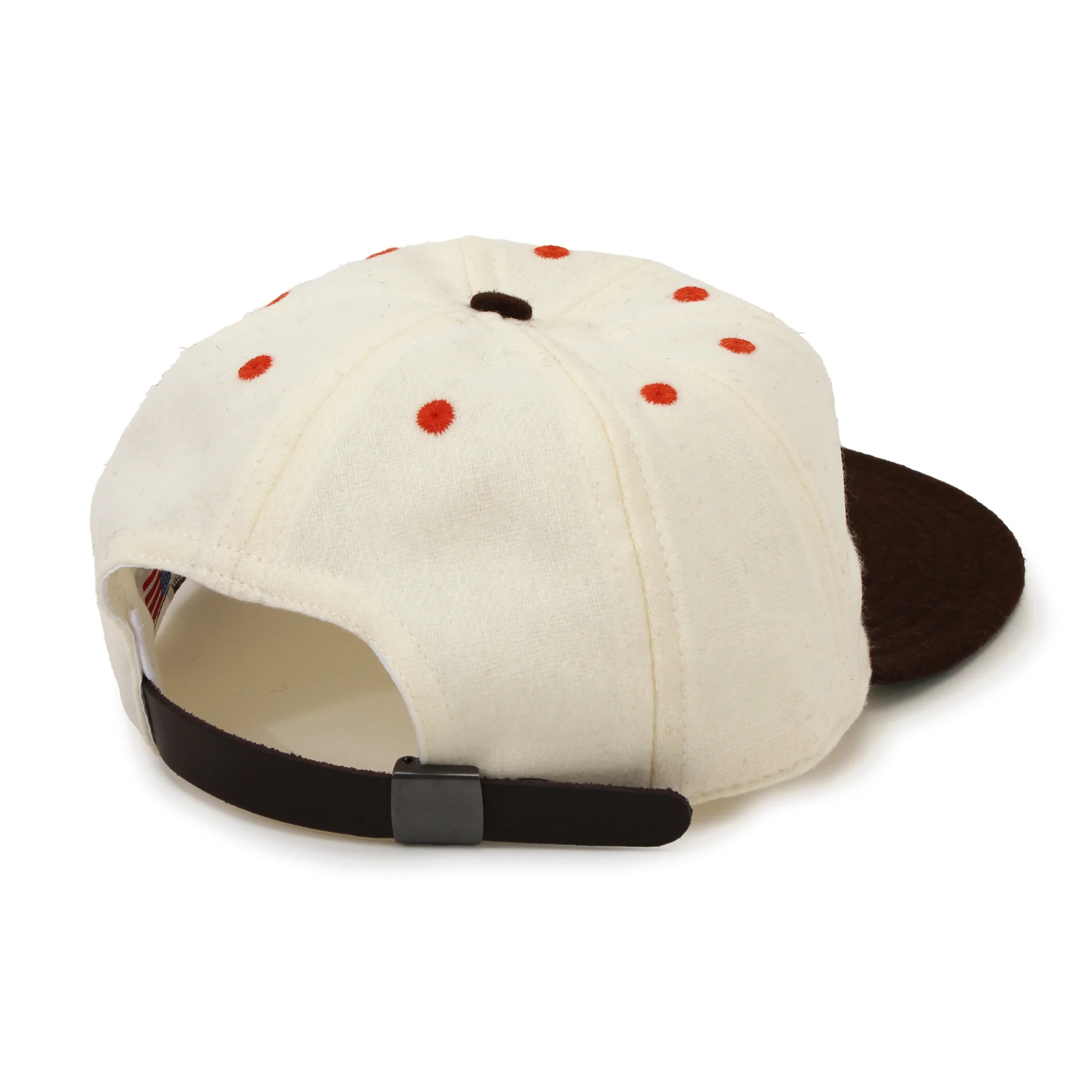 Jeffrey Sincich 8-Panel Wool SF Baseball Cap: White - Image 2
