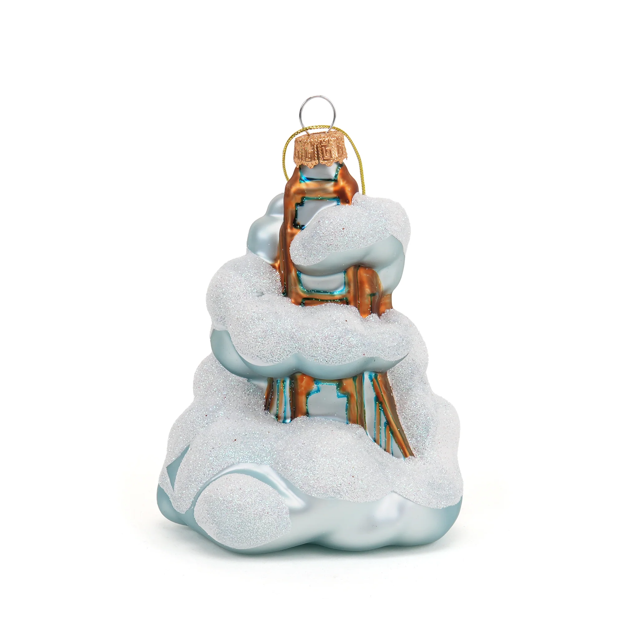 Karl the Fog Glass Ornament