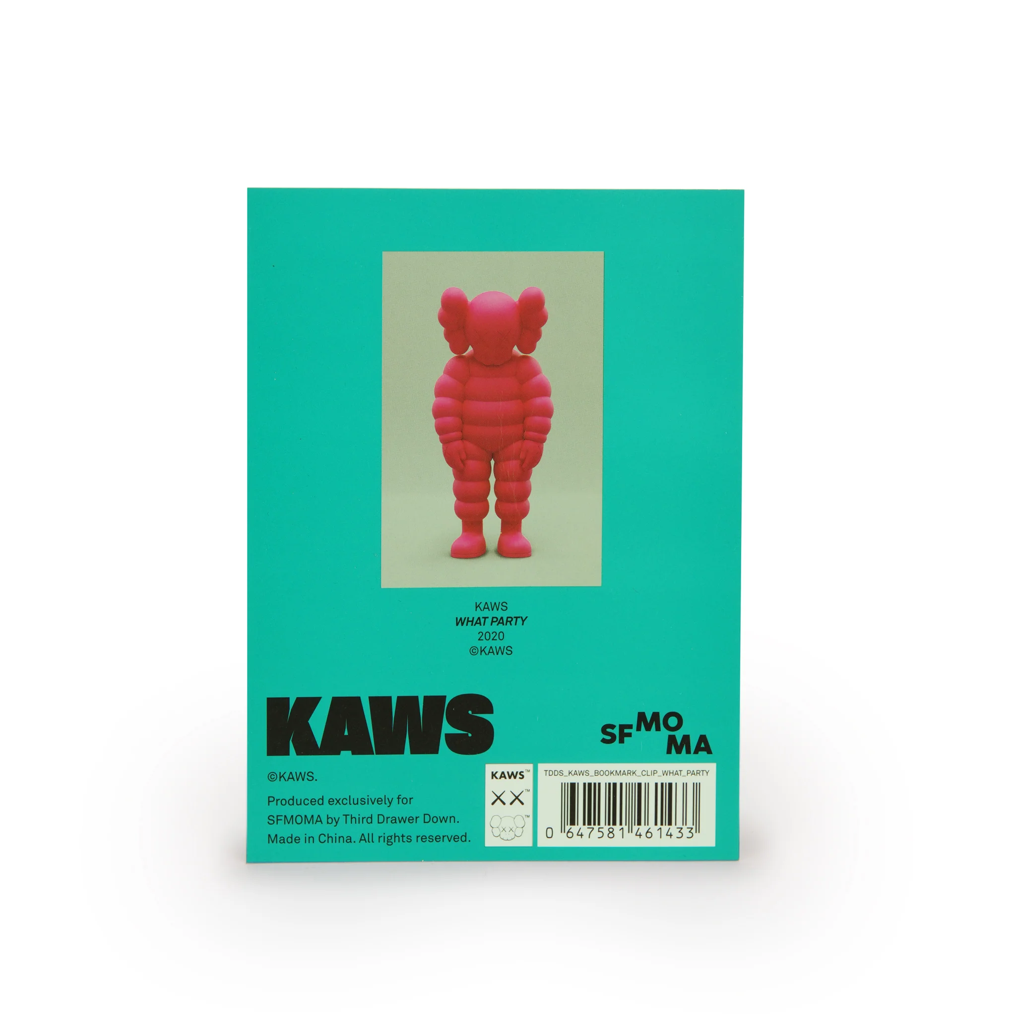 KAWS WHAT PARTY Bookmark Clip - Image 2