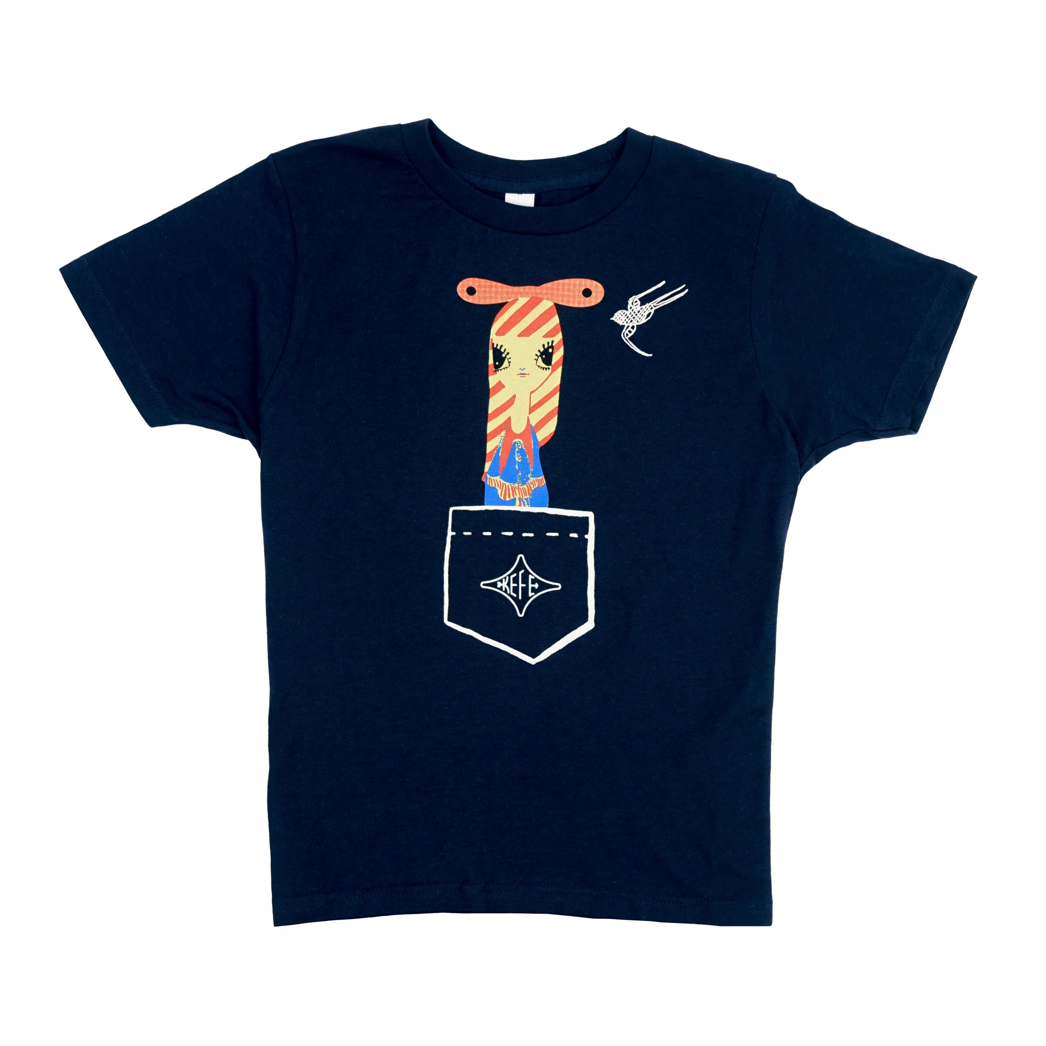 KEFE Dolly in a Pocket Youth T-Shirt