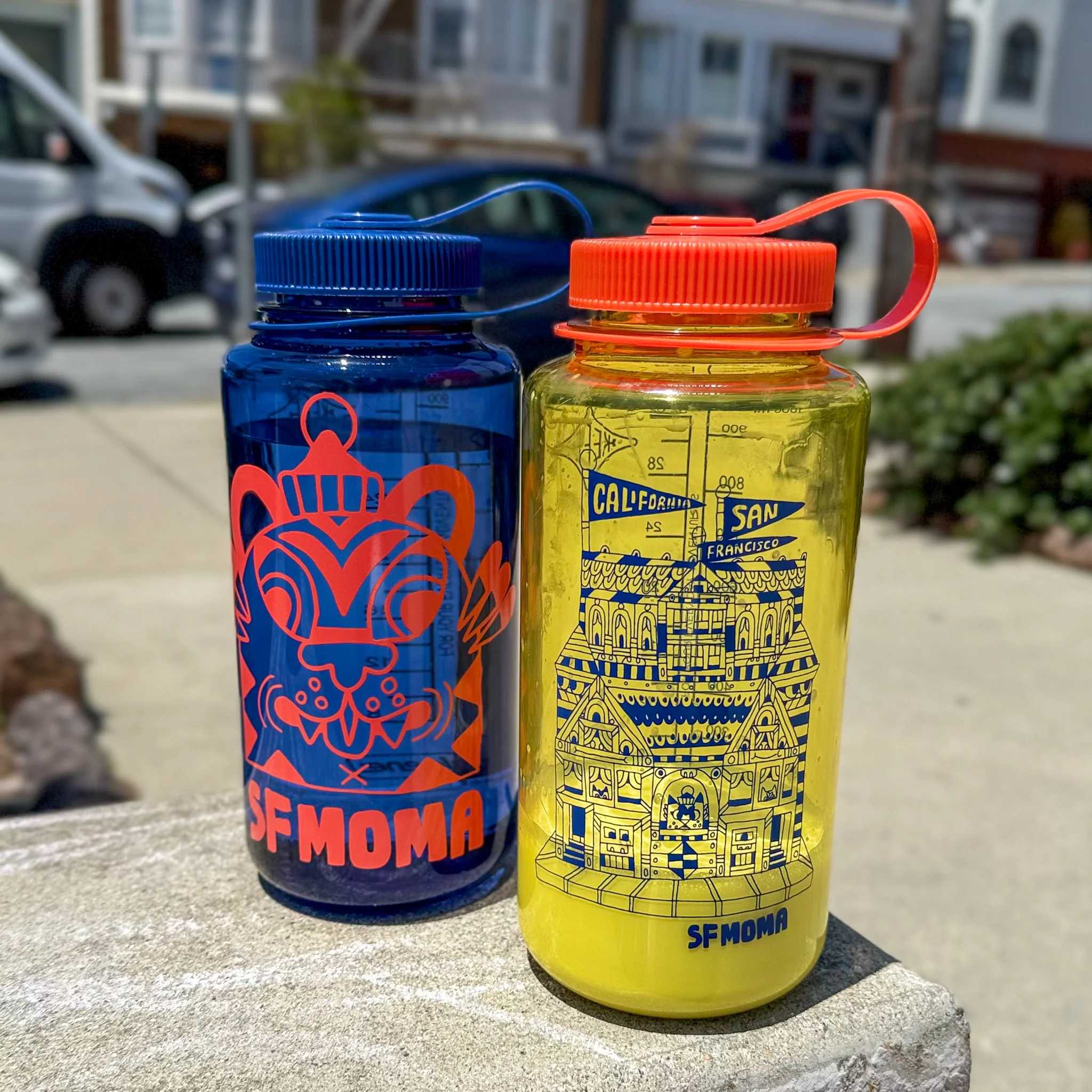 KEFE Tiger Eyes Nalgene Water Bottle - Image 3