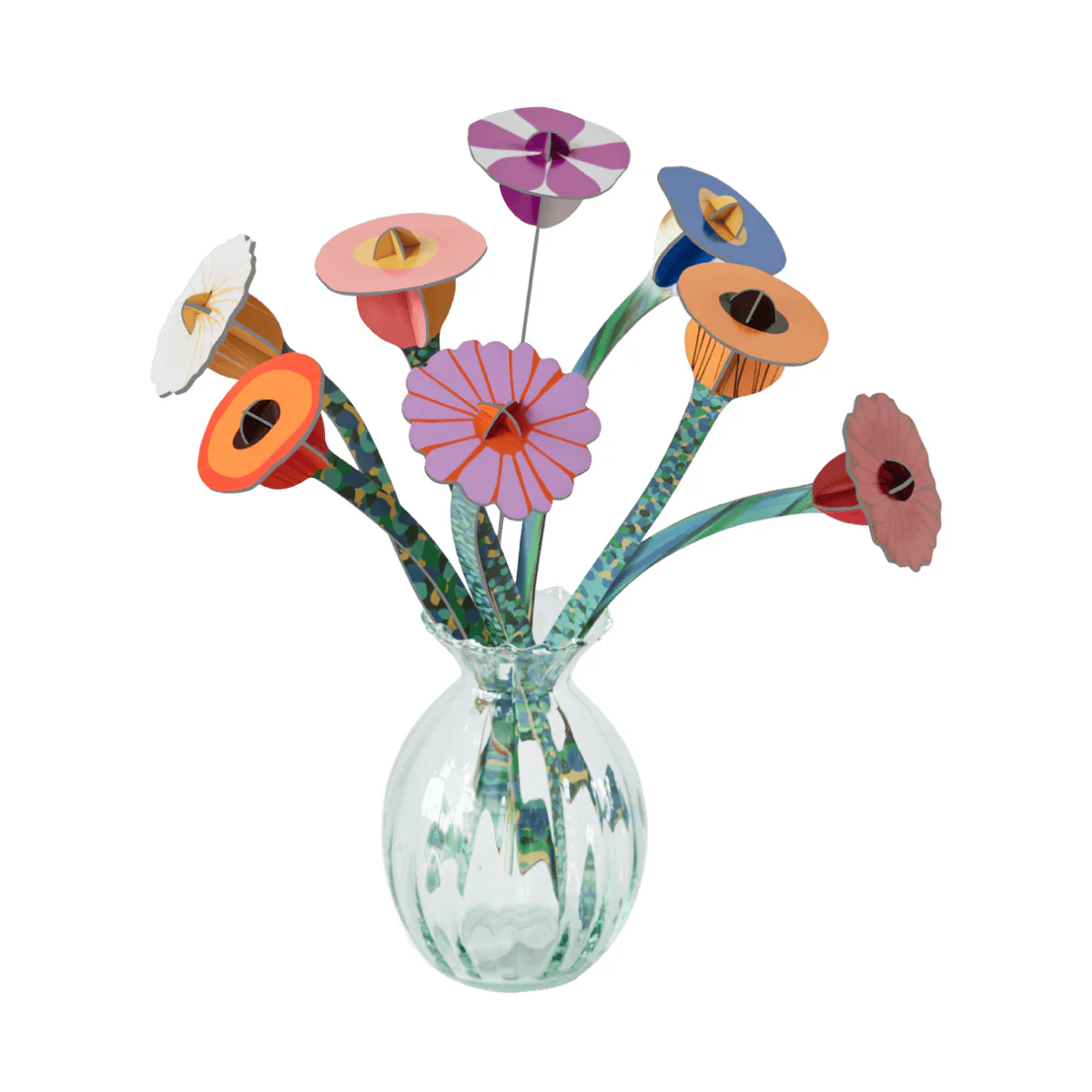 Klimt's Garden Cardboard Flower Kit