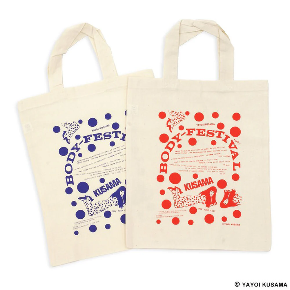 Yayoi Kusama Body Festival Bag: Red - Image 4