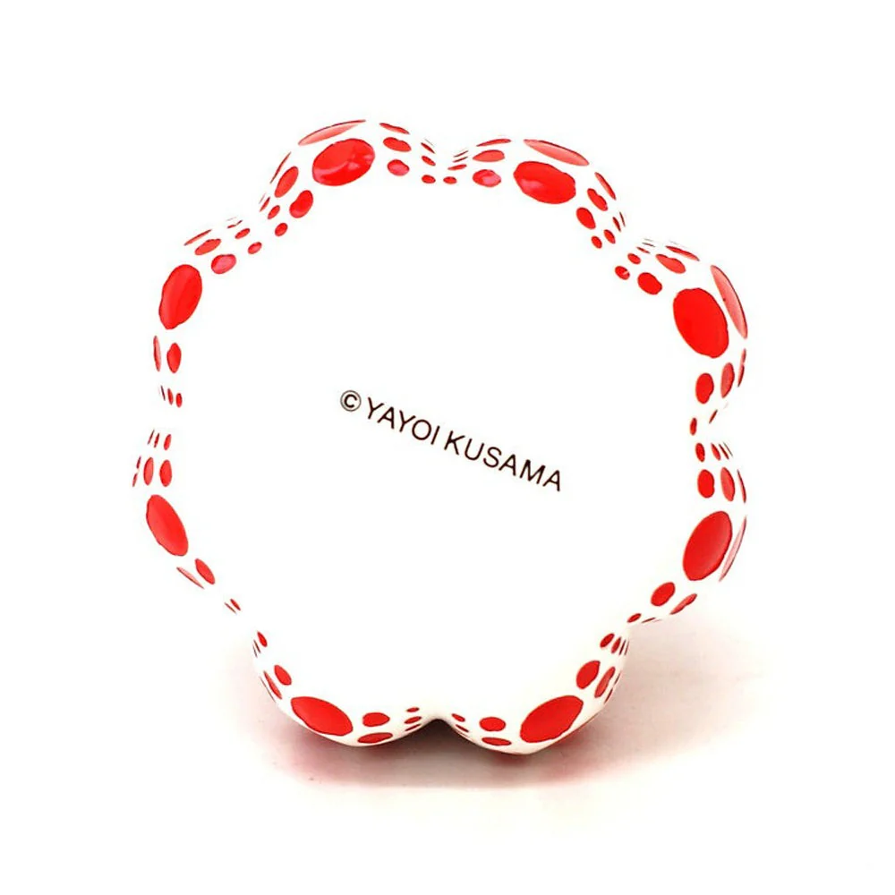 Yayoi Kusama Pumpkin Object: White + Red - Image 3