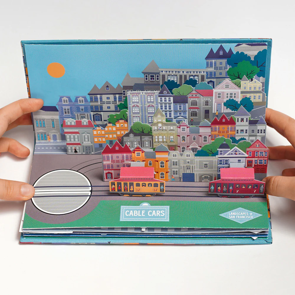Landscapes of San Francisco Pop-up Book - Image 3