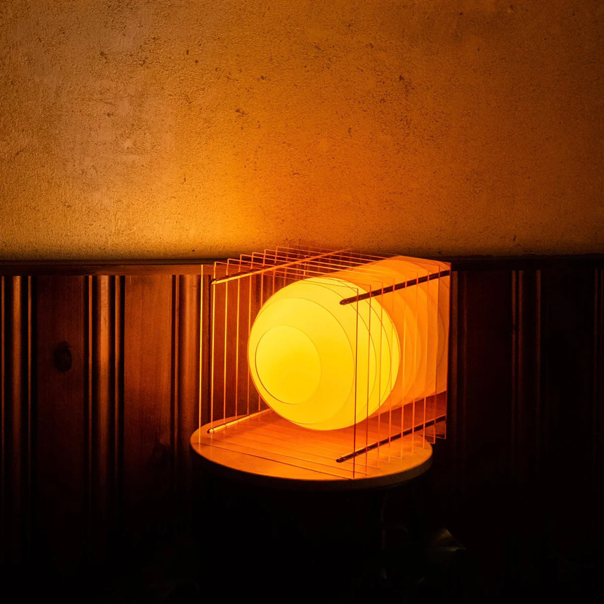 Lớp Small Orange Square Lamp - Image 5