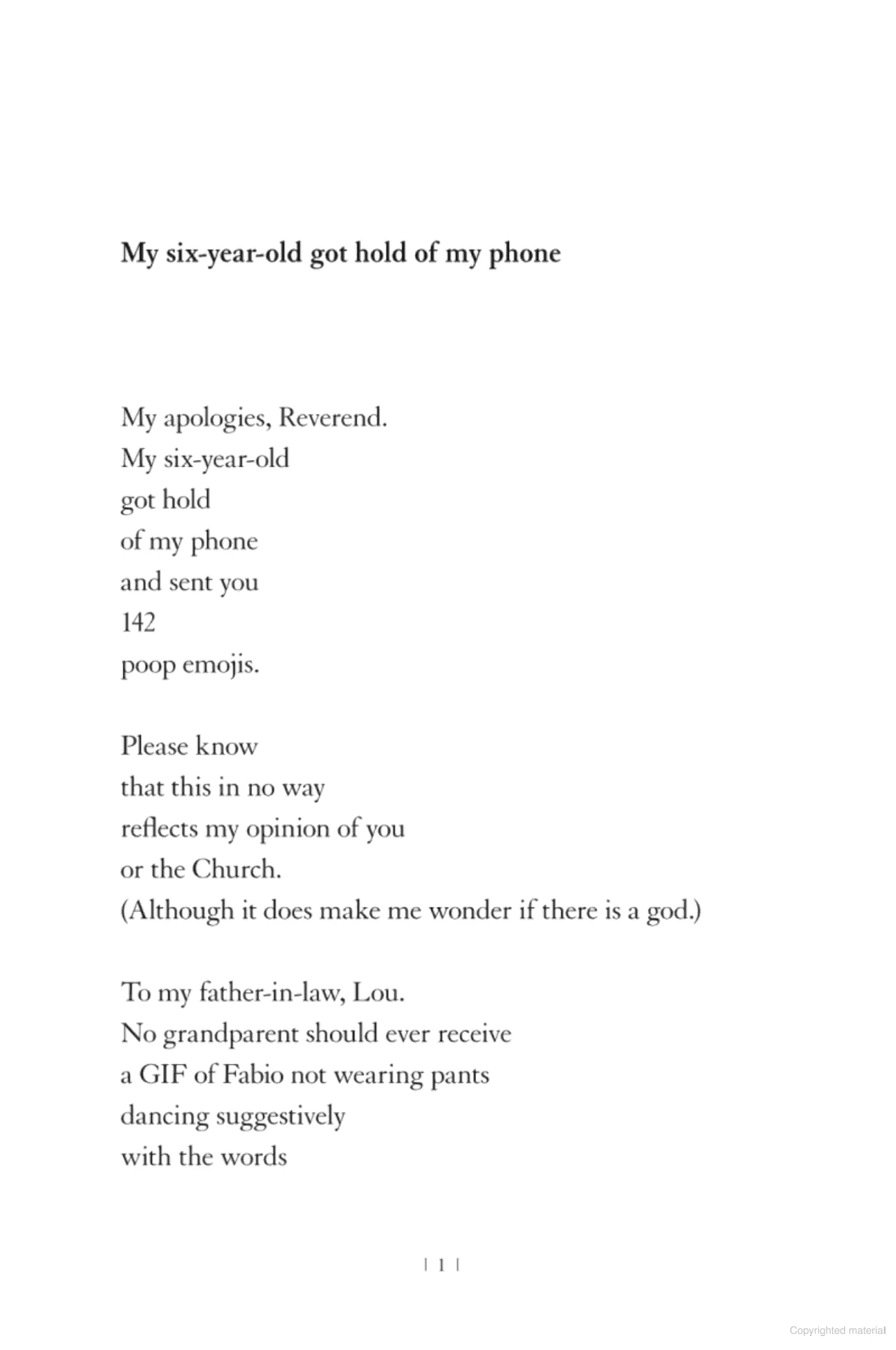 Love Poems for People with Children - Image 2