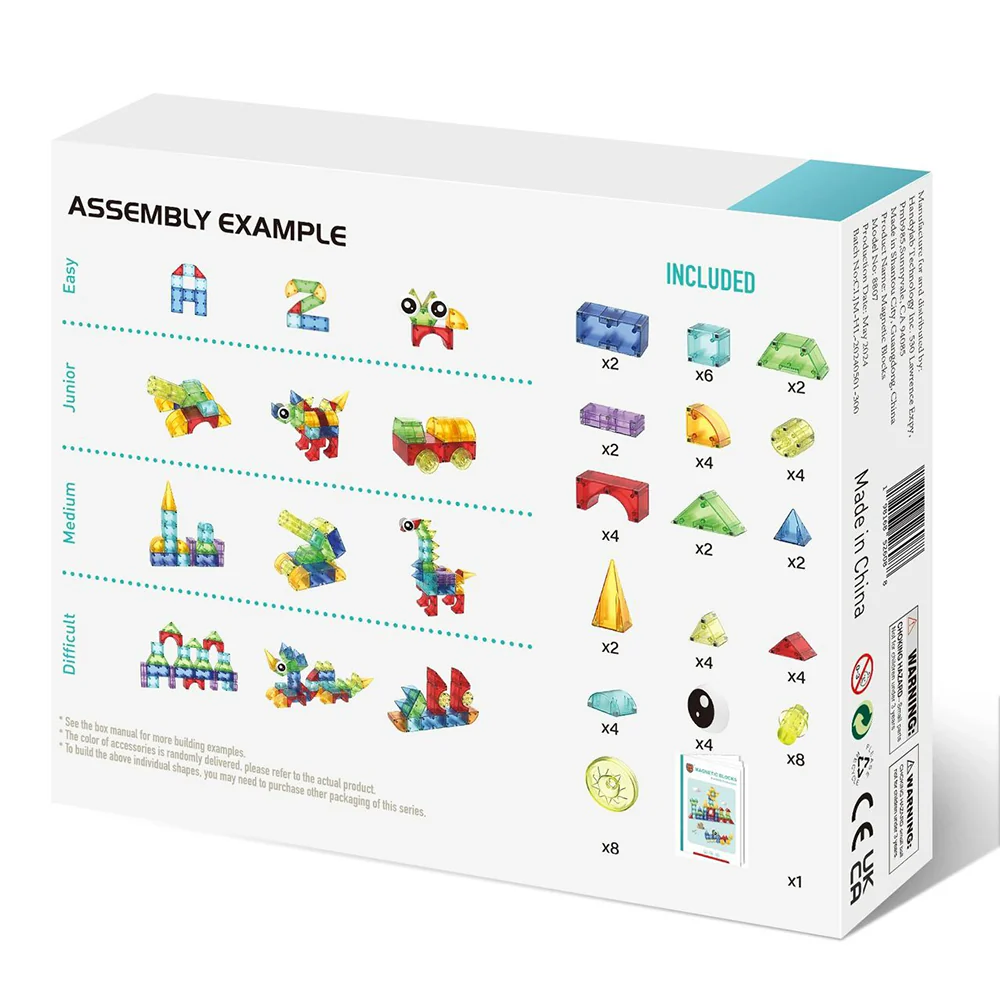 Magnetic Blocks 62 Piece Set - Image 2