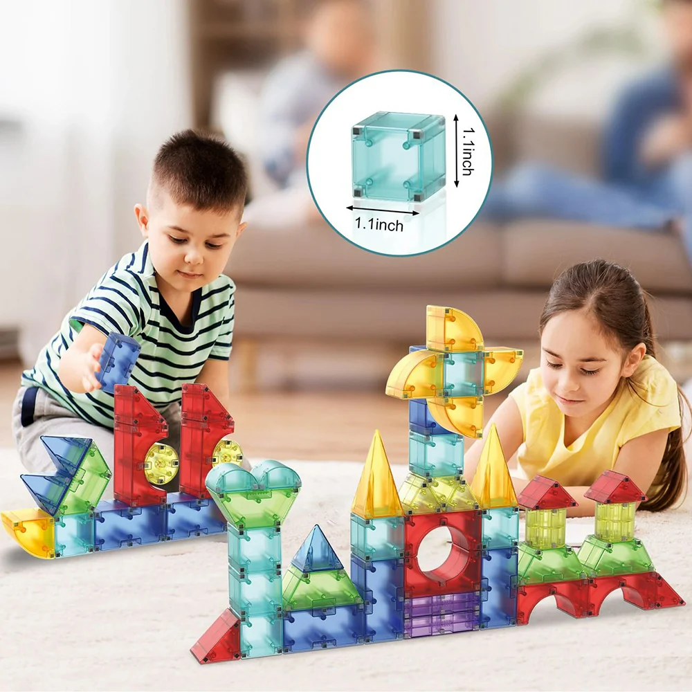 Magnetic Blocks 62 Piece Set - Image 5