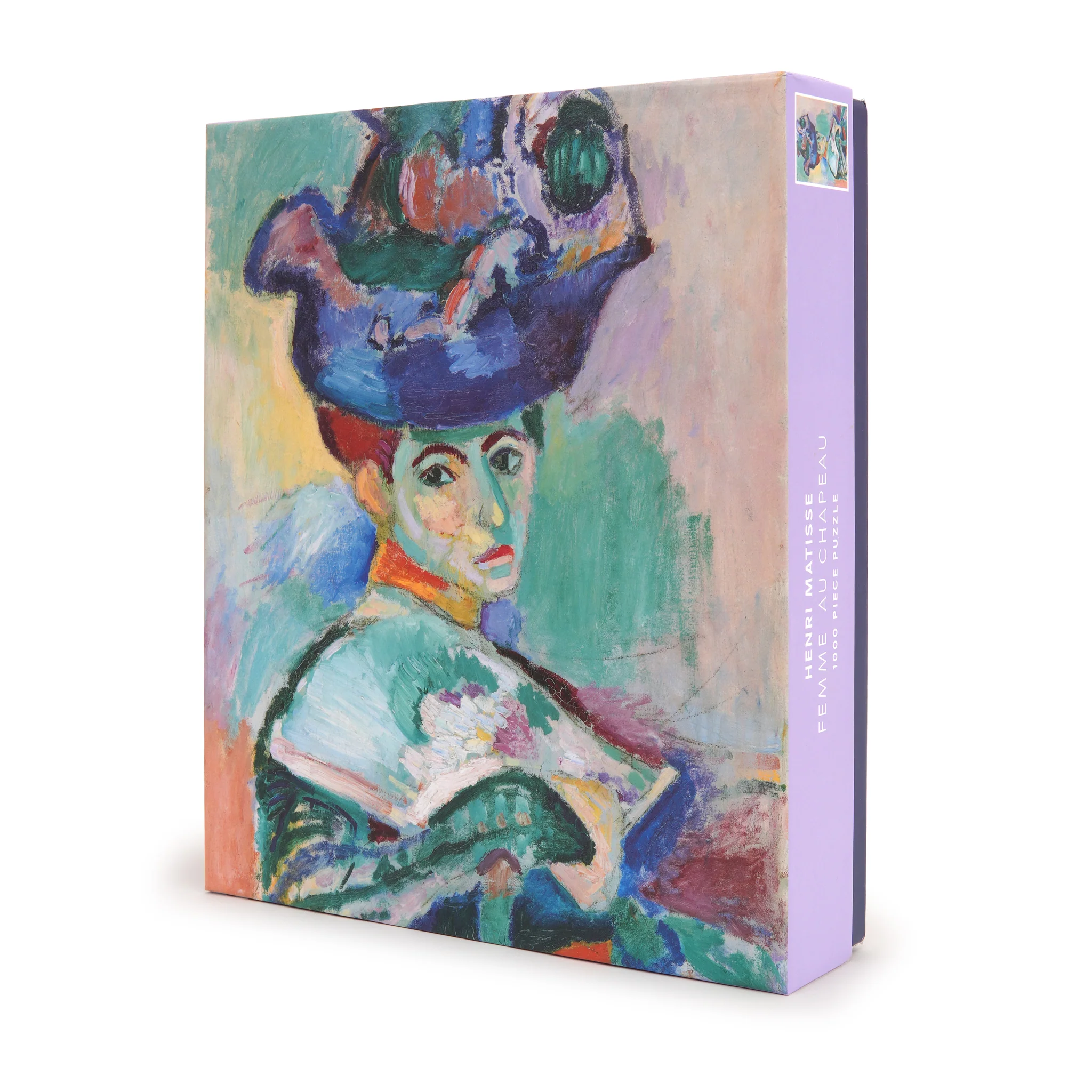 Matisse 1000-Piece Jigsaw Puzzle: Femme au Chapeau - Image 4