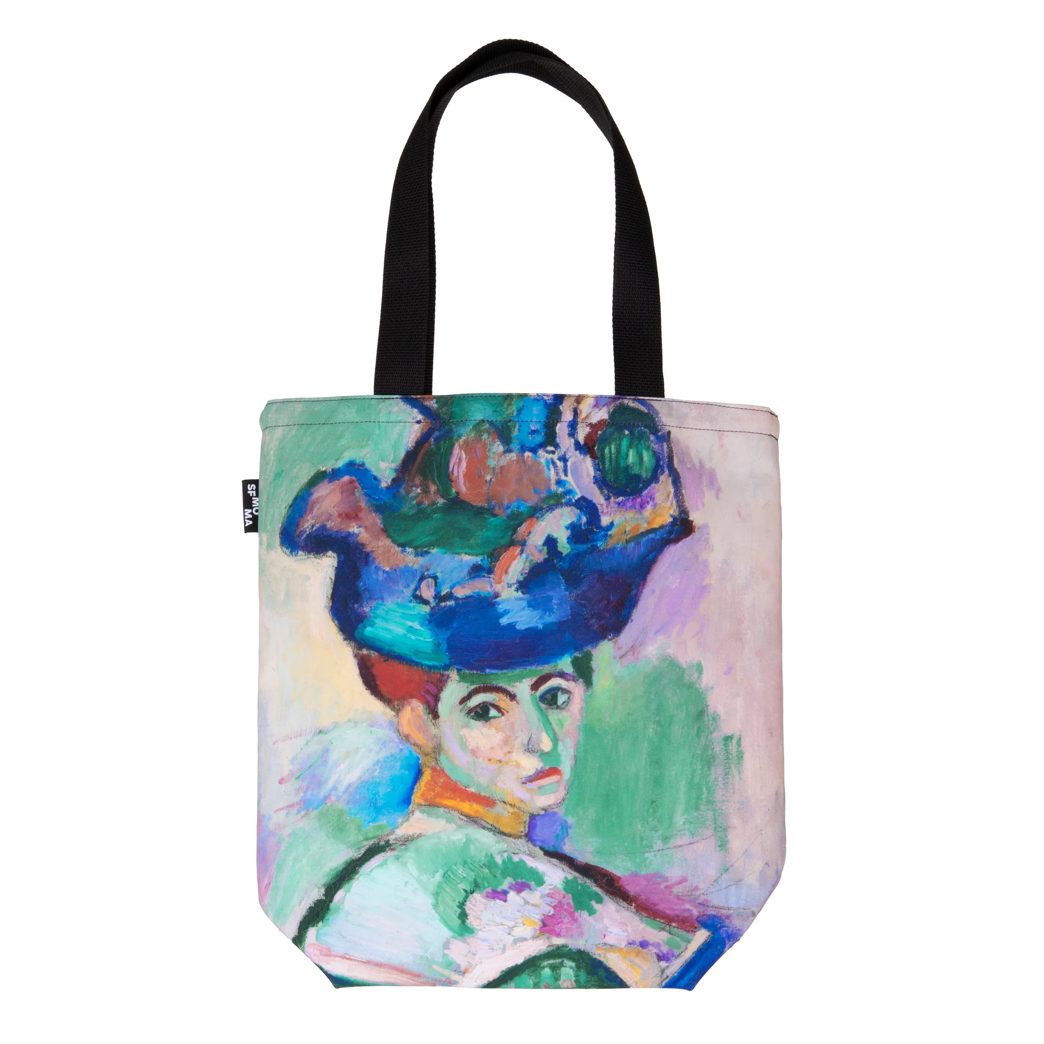Matisse Grocery Tote: Femme au Chapeau