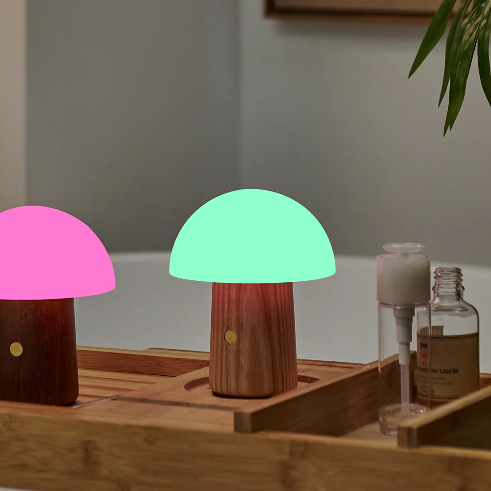 Mini Alice Mushroom Lamp: White Ash - Image 5