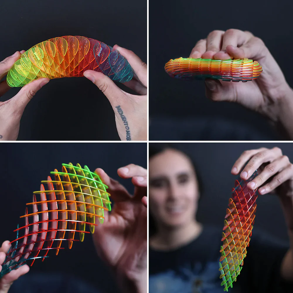 Morf Rainbow Fidget Worm - Image 3