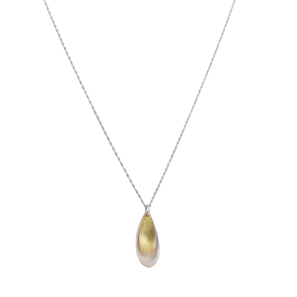 Nesting Petals Pendant Necklace
