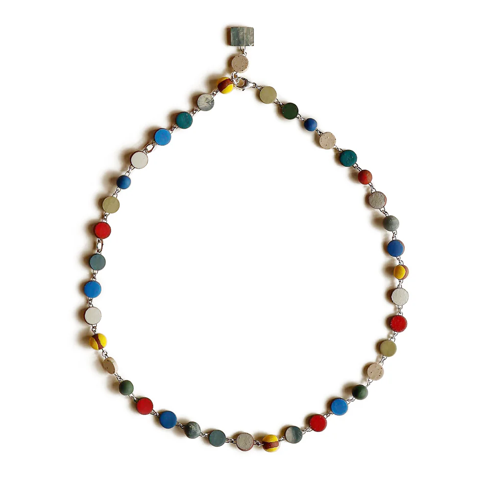Low Tide Rosary Hollow Necklace