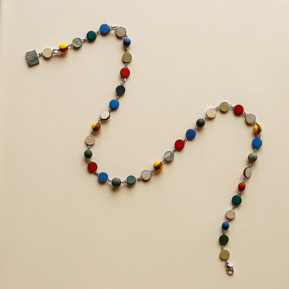 Low Tide Rosary Hollow Necklace - Image 2