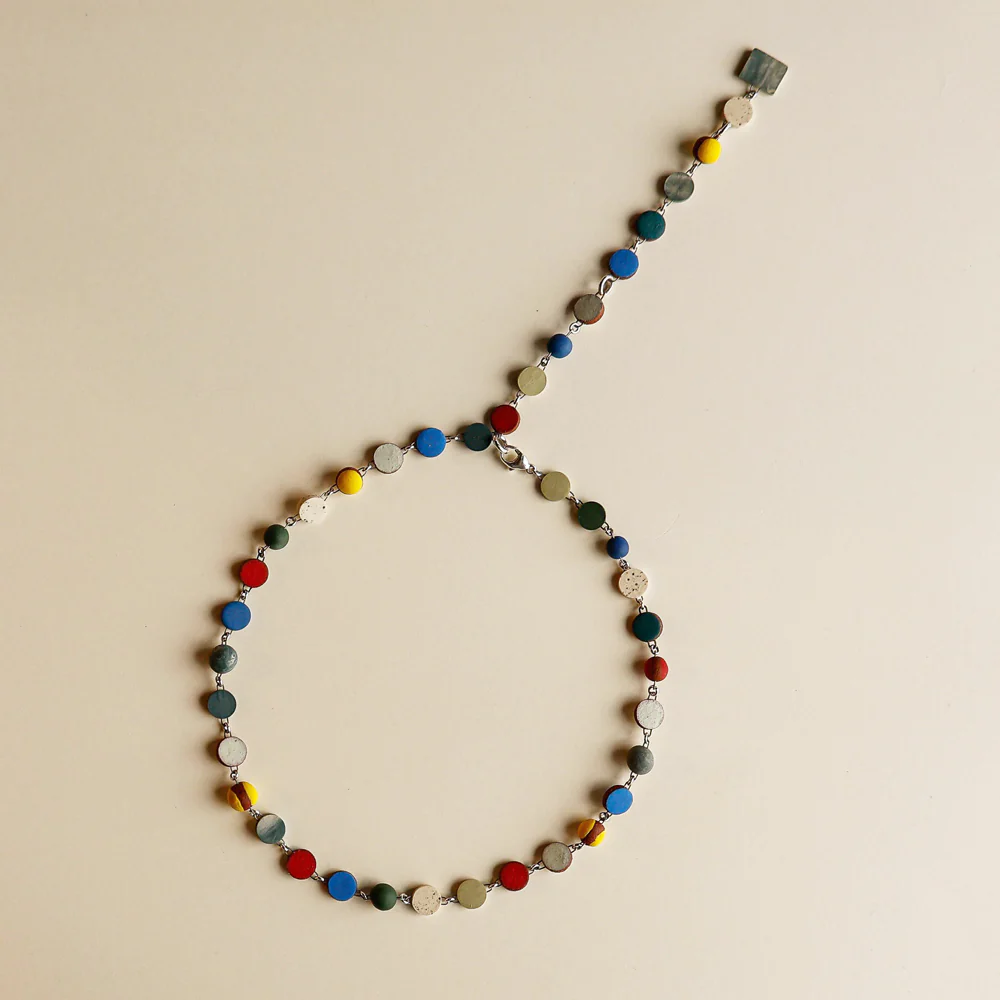 Low Tide Rosary Hollow Necklace - Image 3