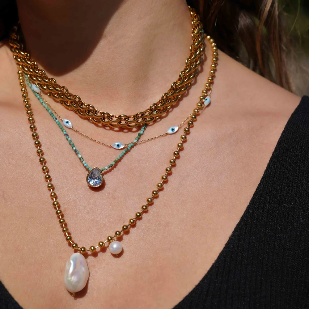 Mini Evil Eye Necklace - Image 3