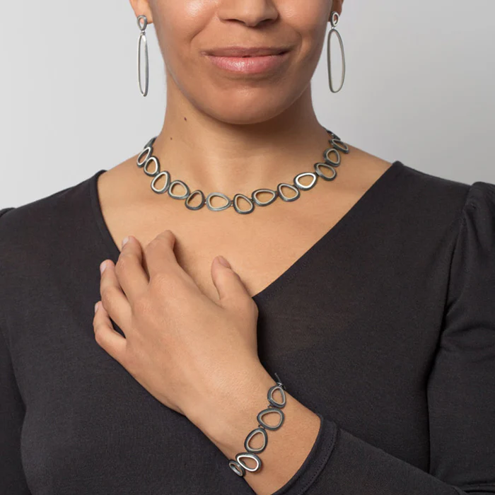 Organic Ovals Necklace - Image 2