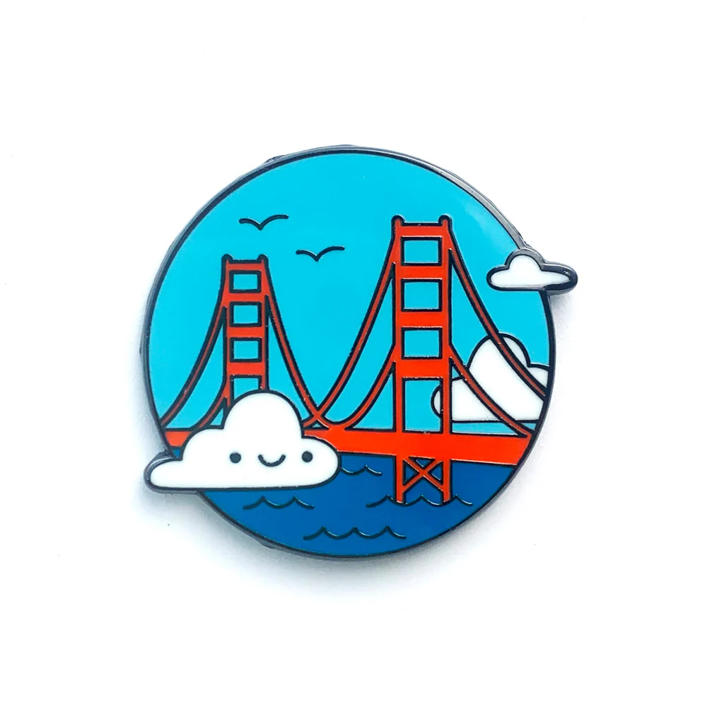 Golden Gate Bridge Pin