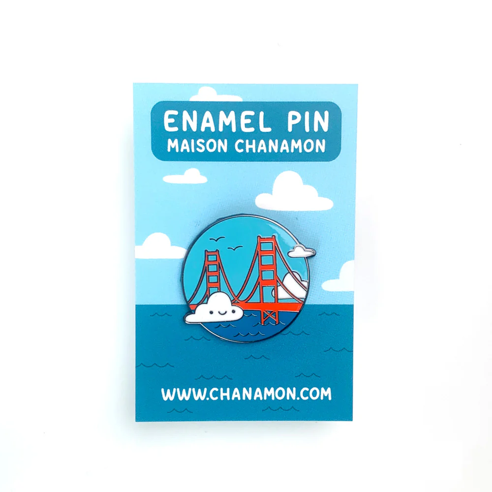 Golden Gate Bridge Pin - Image 2