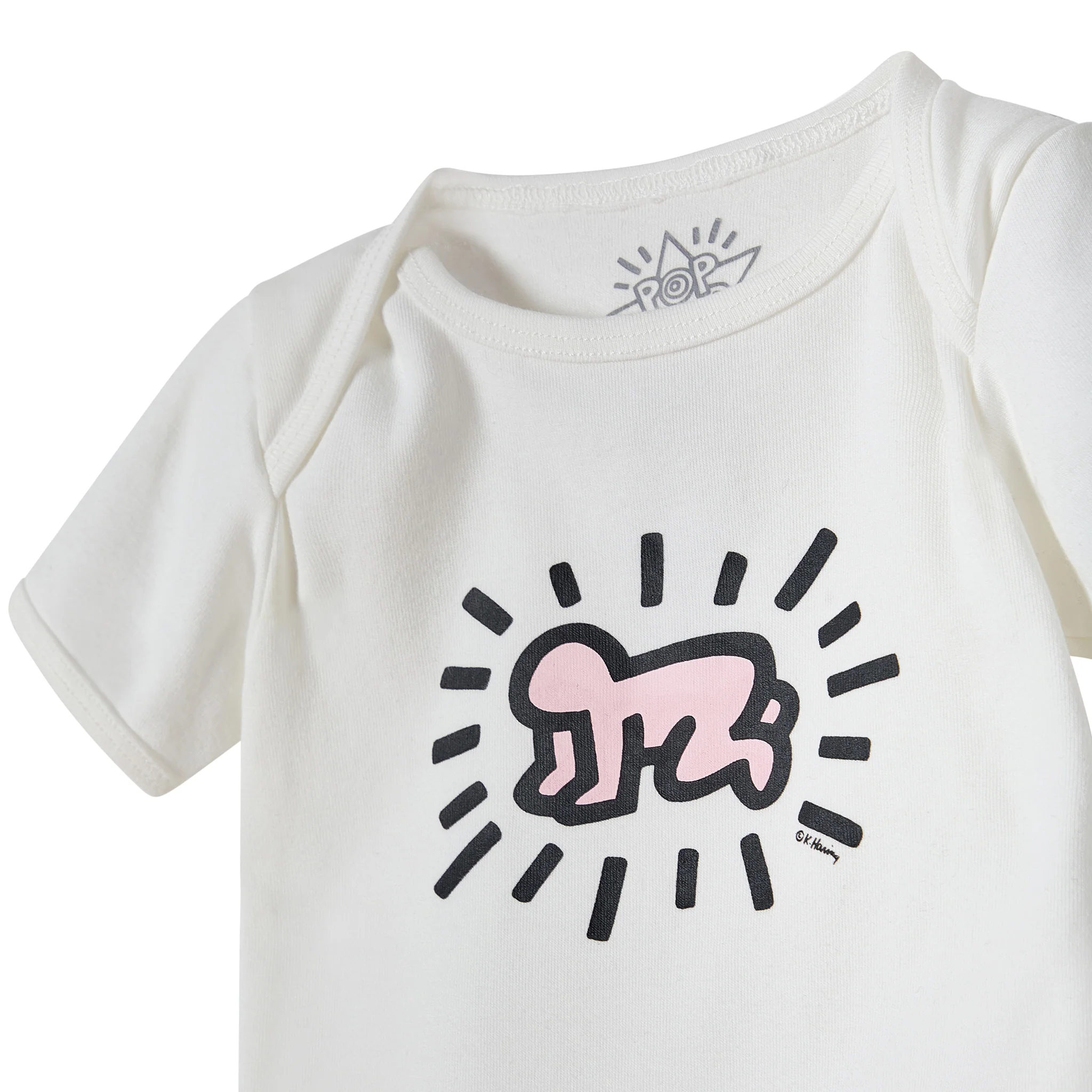 Pink Radiant Baby Onesie 6–12 Months - Image 3