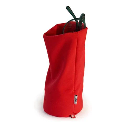 Sacco Glasses Holder: Red