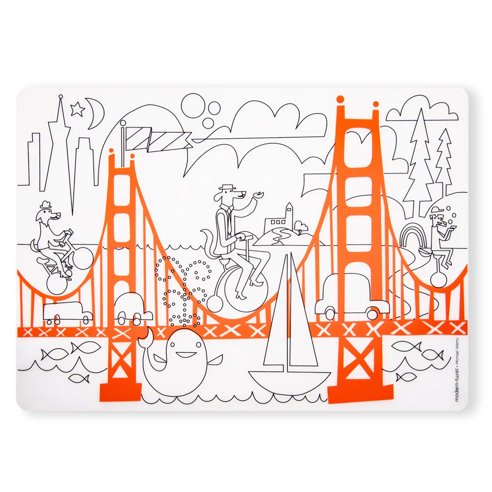 San Francisco Mark-Mat Set