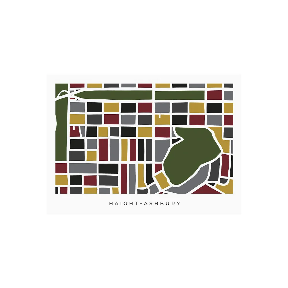 San Francisco Neighborhoods Set Of 16 Postcards - Image 3
