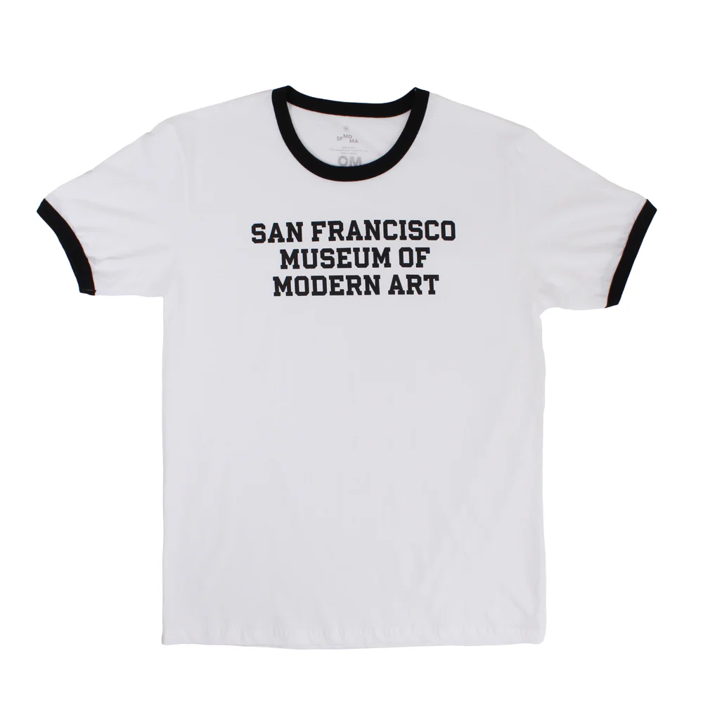 SFMOMA Collegiate Ringer Tee